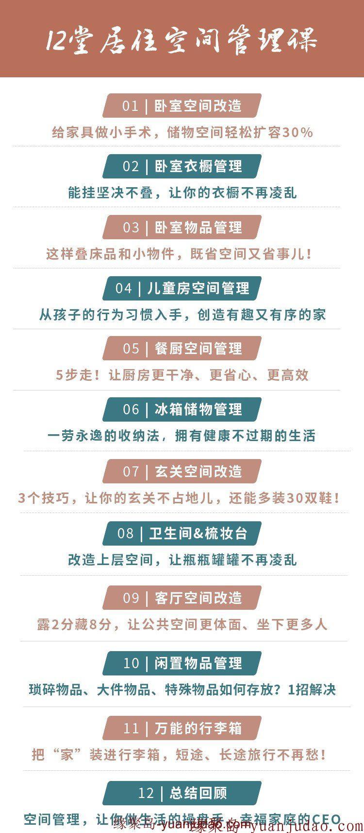 家的空间管理术房越住越大,小空间管理成大空间